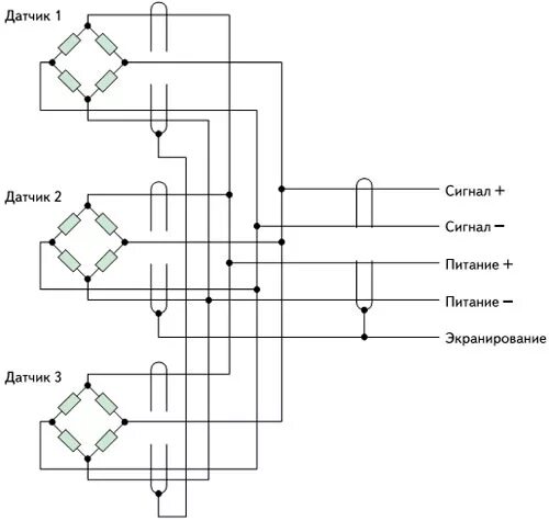 Подключение 4 проводного тензодатчика Тензометрические датчики силы - Компоненты и технологии