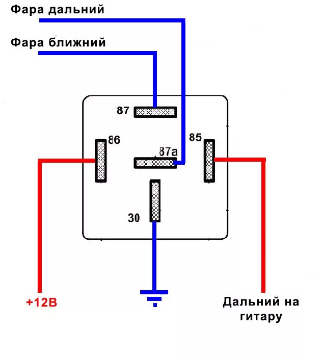 Подключение 5 контактного реле на свет 24в С дымком. UPD - Honda Fit (1G), 1,3 л, 2004 года поломка DRIVE2