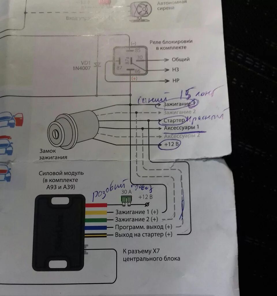 Подключение а93 ваз 2114 Ваз 2114 точки подключения сигнализации с автозапуском 60 фото - KubZap.ru