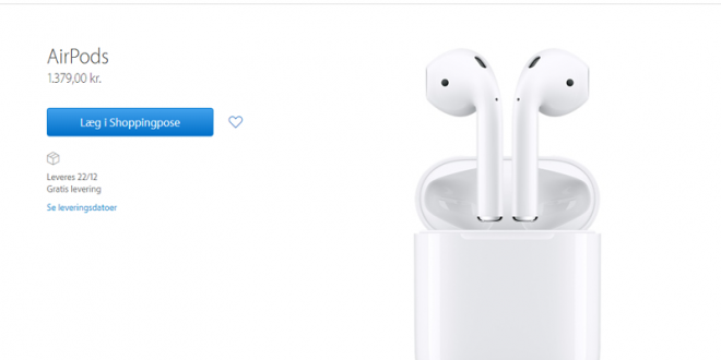 Подключение air pods 2 AirPods endeligt til salg i Apples Webshop - iOStips.dk Apple, Earbuds, Iphone