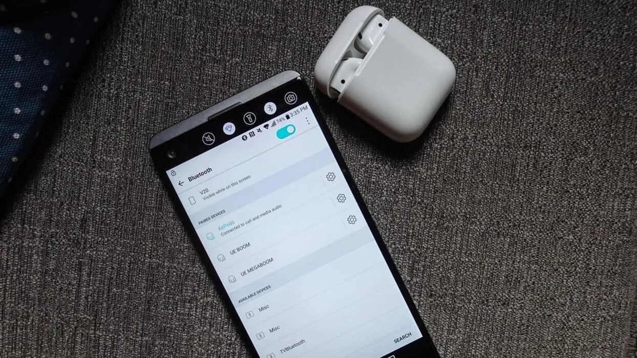 Подключение airpods 3 к android Как подключить беспроводные наушники к Android телефону? Сопряжение Bluetooth на