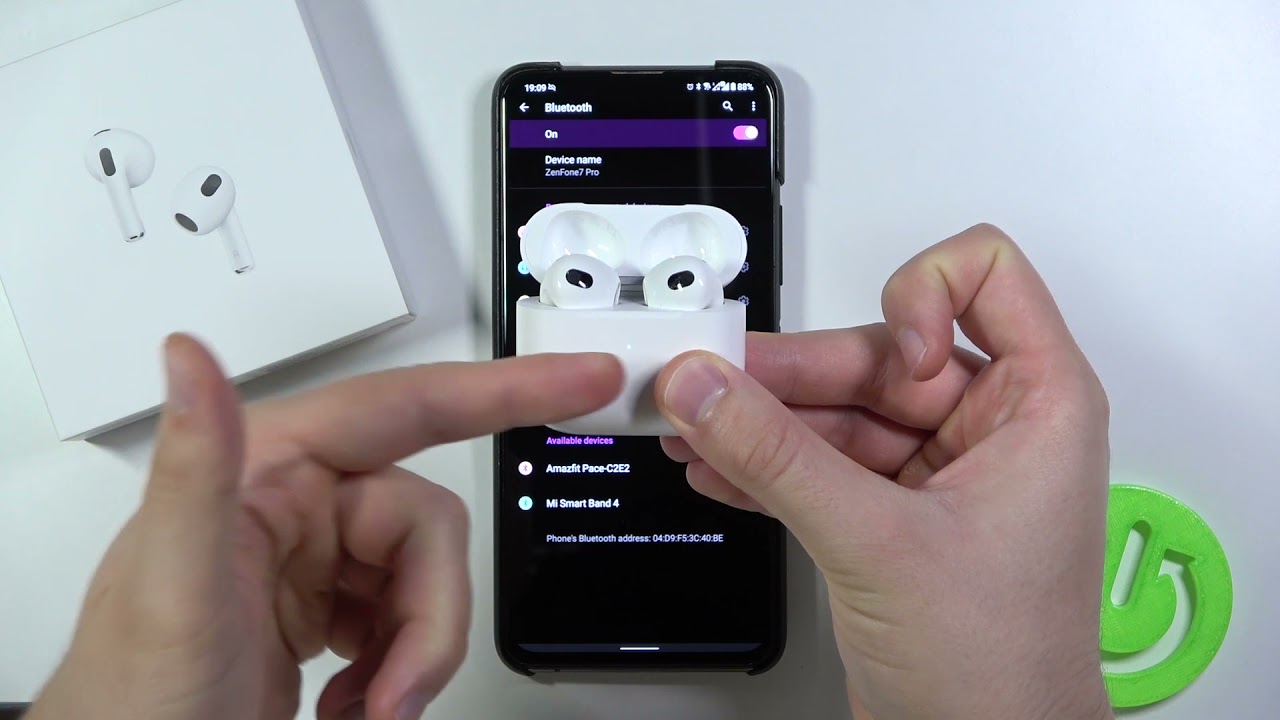 Подключение airpods 3 к android How to Connect AirPods 3 to Any Android Phone - Pair New Airpods with Android De