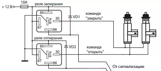 Подключение актуатора через реле ЦЗ или бюджетная дверь, на чем экономит производитель? - Hyundai Solaris, 1,4 л,