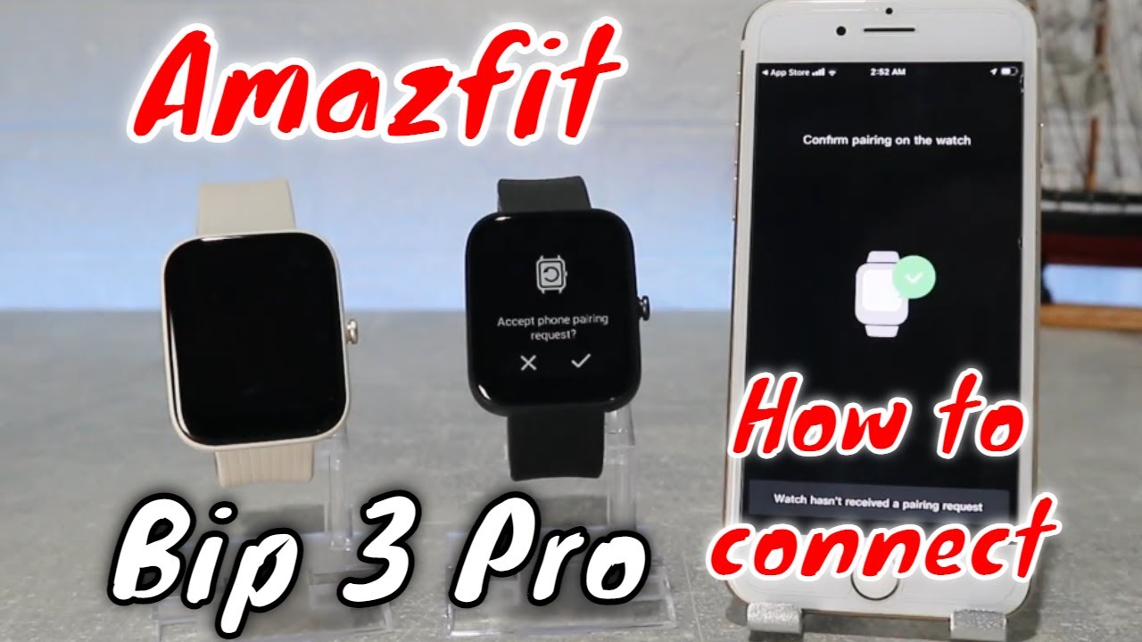 Подключение amazfit bip 3 How to connect Amazfit Bip 3 & Bip 3 Pro to Iphone with Zepp iOS App - YouTube