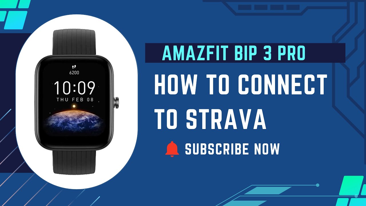 Подключение amazfit bip 3 Amazfit Bip 3 Pro How to Connect to Strava - YouTube