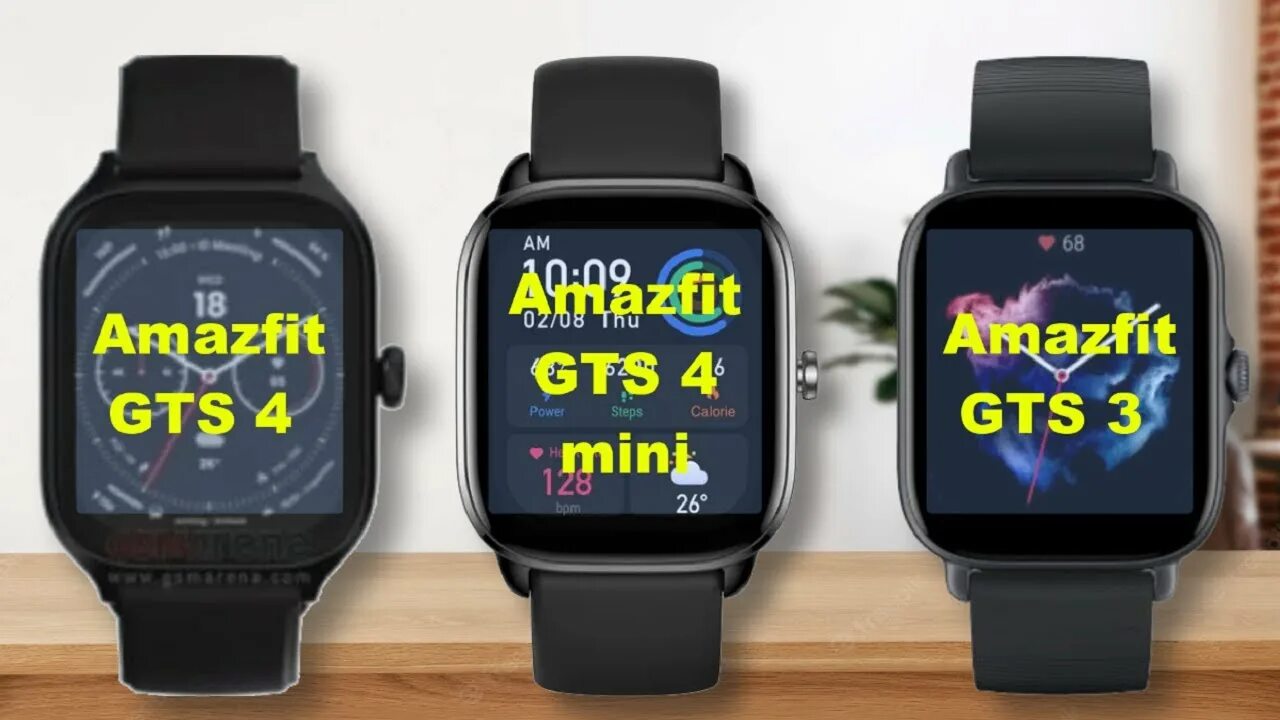 Подключение amazfit gts 4 Amazfit GTS 4 vs Amazfit GTS 4 mini vs Amazfit GTS 3 - YouTube