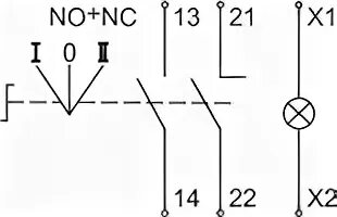 Подключение anc 22 2 подключение DEKraft 25057DEK Перекл. 2 фикс. пол. I-O ст. руч 1НО+1НЗ ANC-2 ?22 мм З