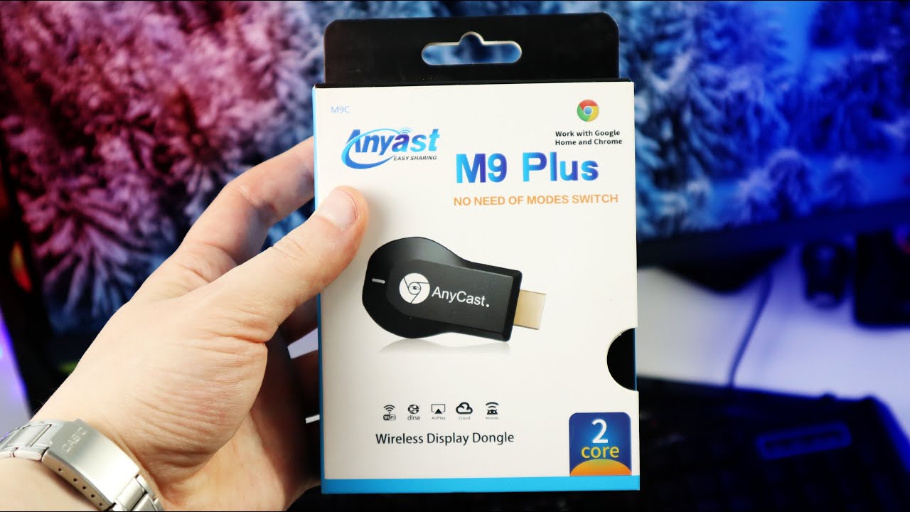 Подключение anycast m9 plus к телевизору Как транслировать изображение на монитор? AnyCast отвечаю на ваши вопросы - YouT