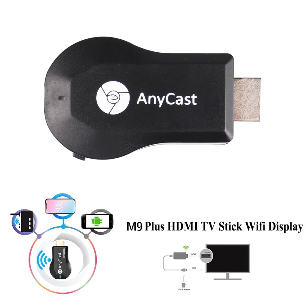 Подключение anycast m9 plus к телевизору Приемник AnyCast M9 Plus с Wi-Fi дисплеем AliExpress