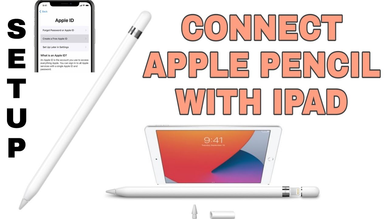 Подключение apple pencil 1 HOW TO CONNECT APPLE PENCIL WITH IPAD SET UP NEW APPLE ID filmedby.yanyan - YouT