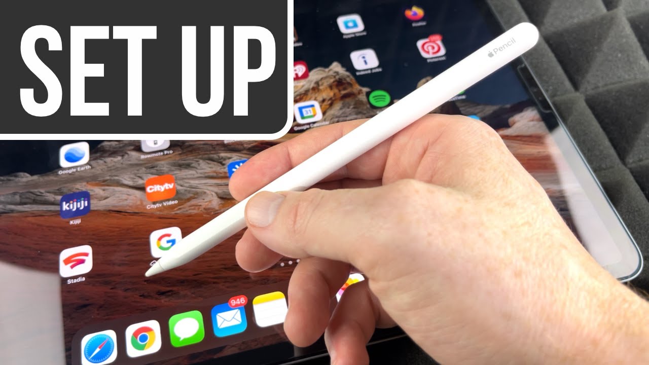 Подключение apple pencil 2 к ipad Apple Pencil 2 Set Up Guide - How to Pair with iPad Pro - Beginners Guide - YouT