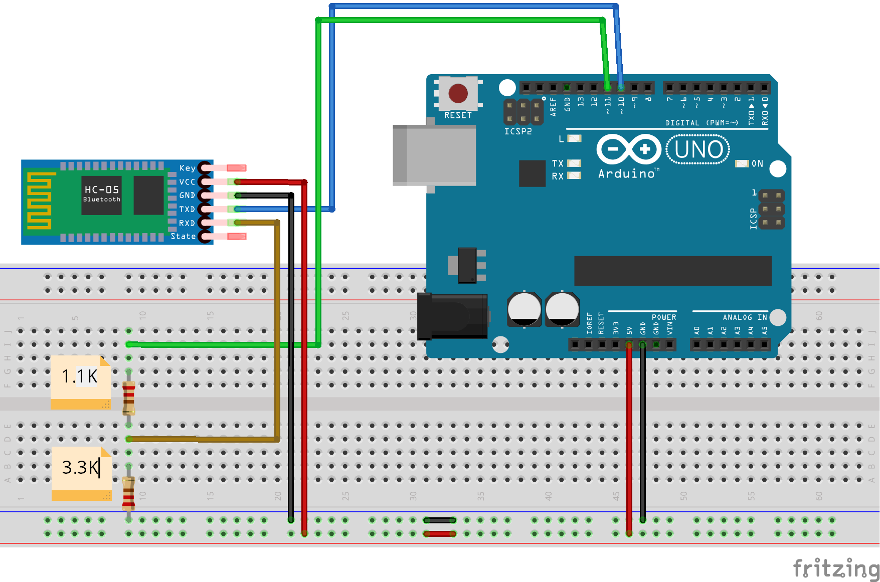 Подключение arduino к компьютеру Setting up Bluetooth HC-05 with Arduino - Tutorials