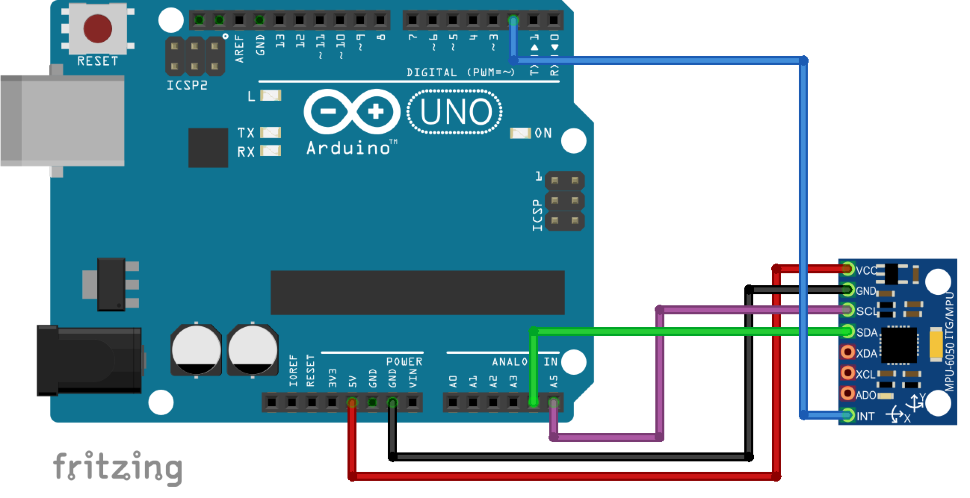 Подключение arduino к компьютеру MPU-6050 гироскоп и акселерометр - купить по выгодной цене на Яндекс.Маркете