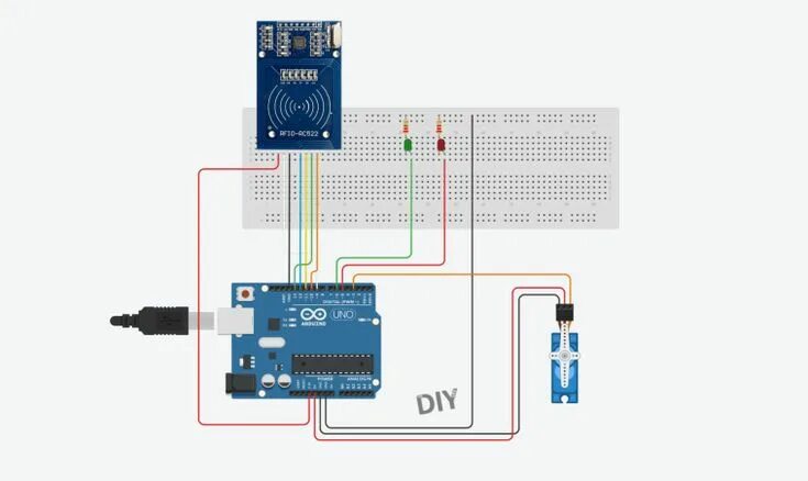 Подключение arduino к компьютеру Arduino Based RFID Door Lock - Make Your Own - The DIY Life Arduino, Arduino pro