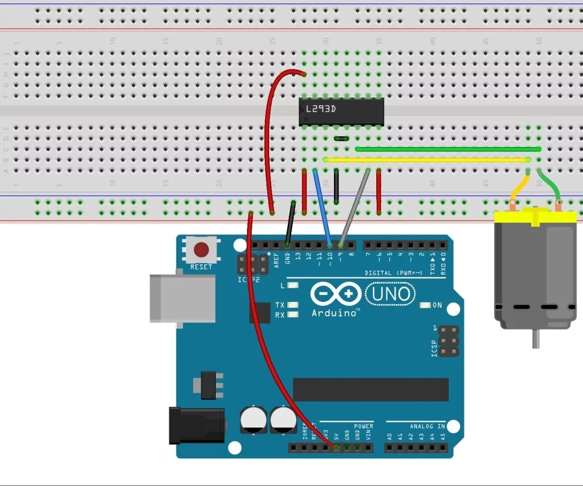 Подключение arduino к компьютеру DC Motor Control Arduino Uno R3 : 6 Steps - Instructables