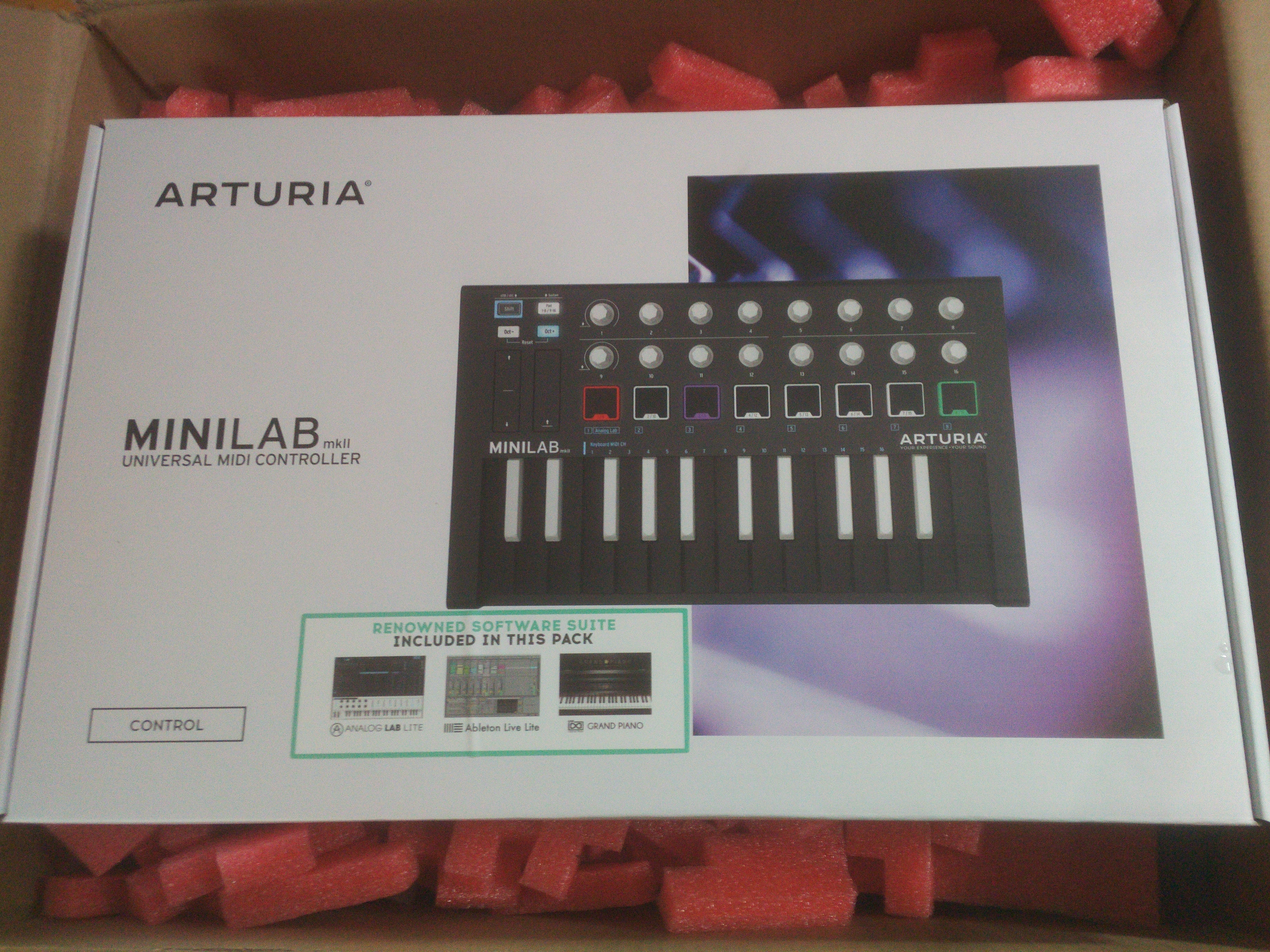 Подключение arturia minilab 3 к ableton Midi control center arturia minilab 3