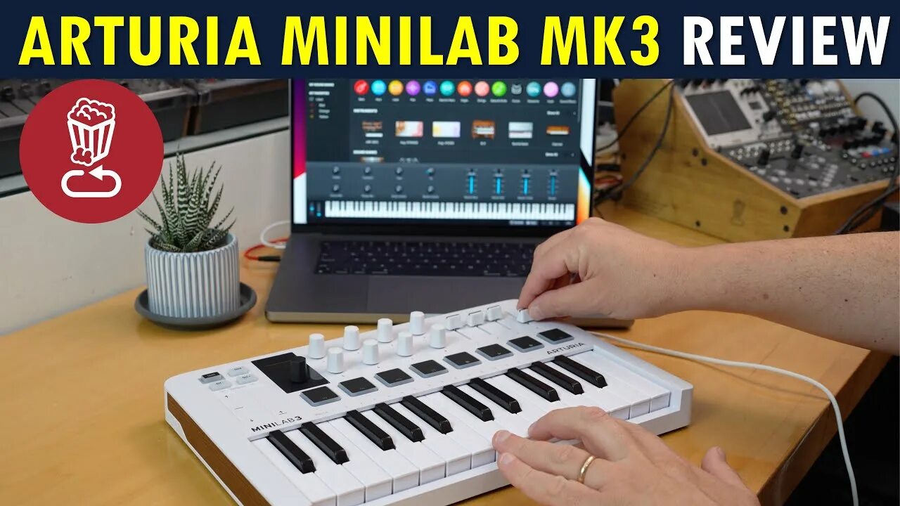 Подключение arturia minilab 3 к ableton Arturia Minilab 3 MIDI keyboard: how it competes // Review, tutorial w/ Ableton 