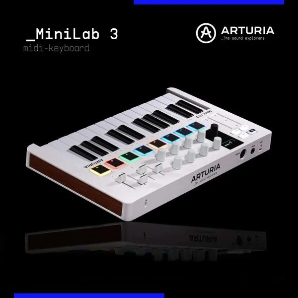 Подключение arturia minilab 3 к ableton MIDI-клавиатуры, Arturia MiniLAB 3 - купить с доставкой по выгодным ценам в инте