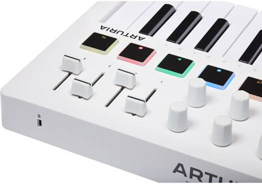 Подключение arturia minilab 3 к ableton Arturia MiniLab MK 3 Compact MIDI Keyboard & Pad Controller, 25 Sensitive Slim K