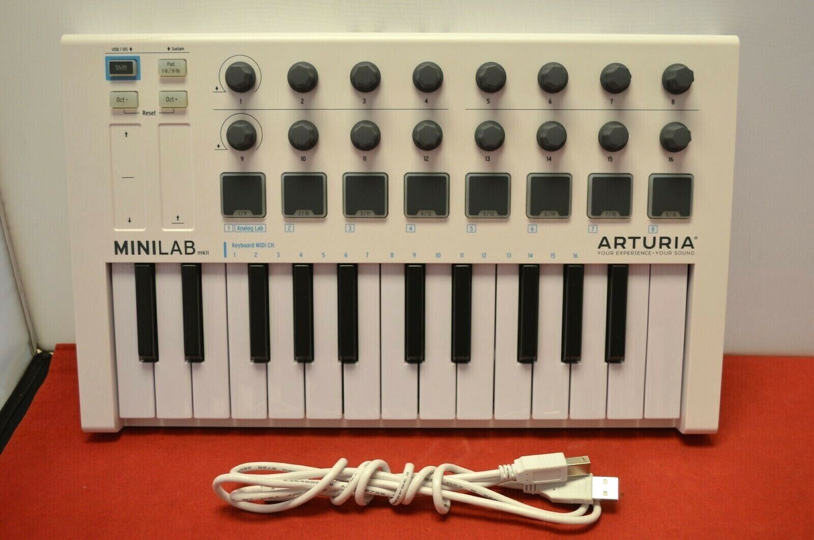 Подключение arturia minilab 3 к ableton Midi control center arturia minilab 3