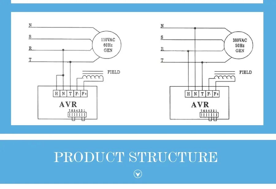 Подключение avr к генератору GAVR-12A GAVR 12A AVR для генератора (некоторые детали от Gemany), бесплатная до