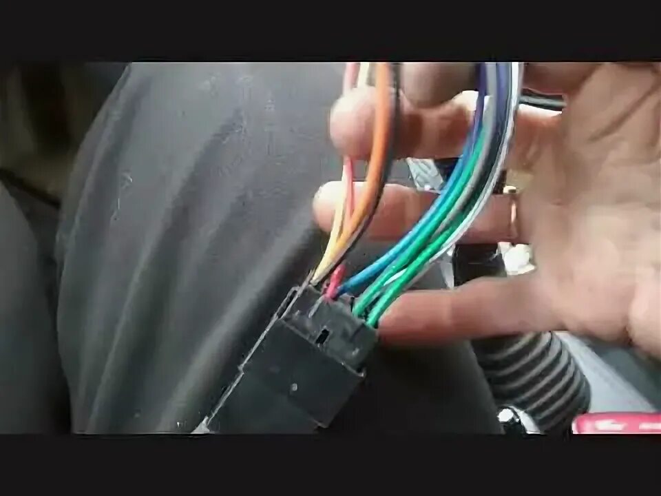 Подключение автомагнитолы крайслер вояджер 4 Как подключить магнитолу.Chrysler Voyager 3 - YouTube