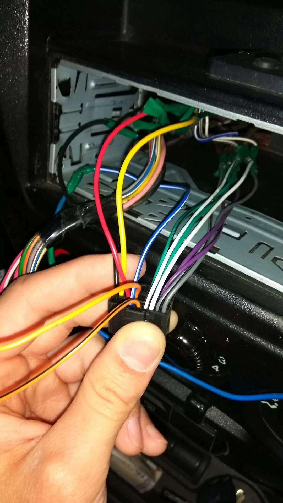 Подключение автомагнитолы пионер провода цвета Pioneer DEH-9450UB - Lada Гранта, 1,6 л, 2014 года аксессуары DRIVE2