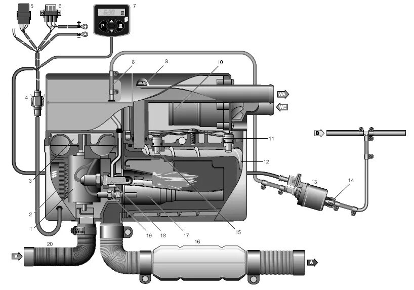 Подключение автономного подогревателя к топливной системе hydronic на OPEL - Железо - AUTO TECHNOLOGY
