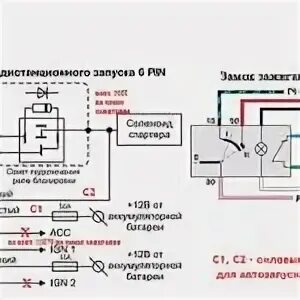 Подключение автозапуска 9010 к замку приора 1 Не заряжается аккумулятор автомобиля от зарядного устройства