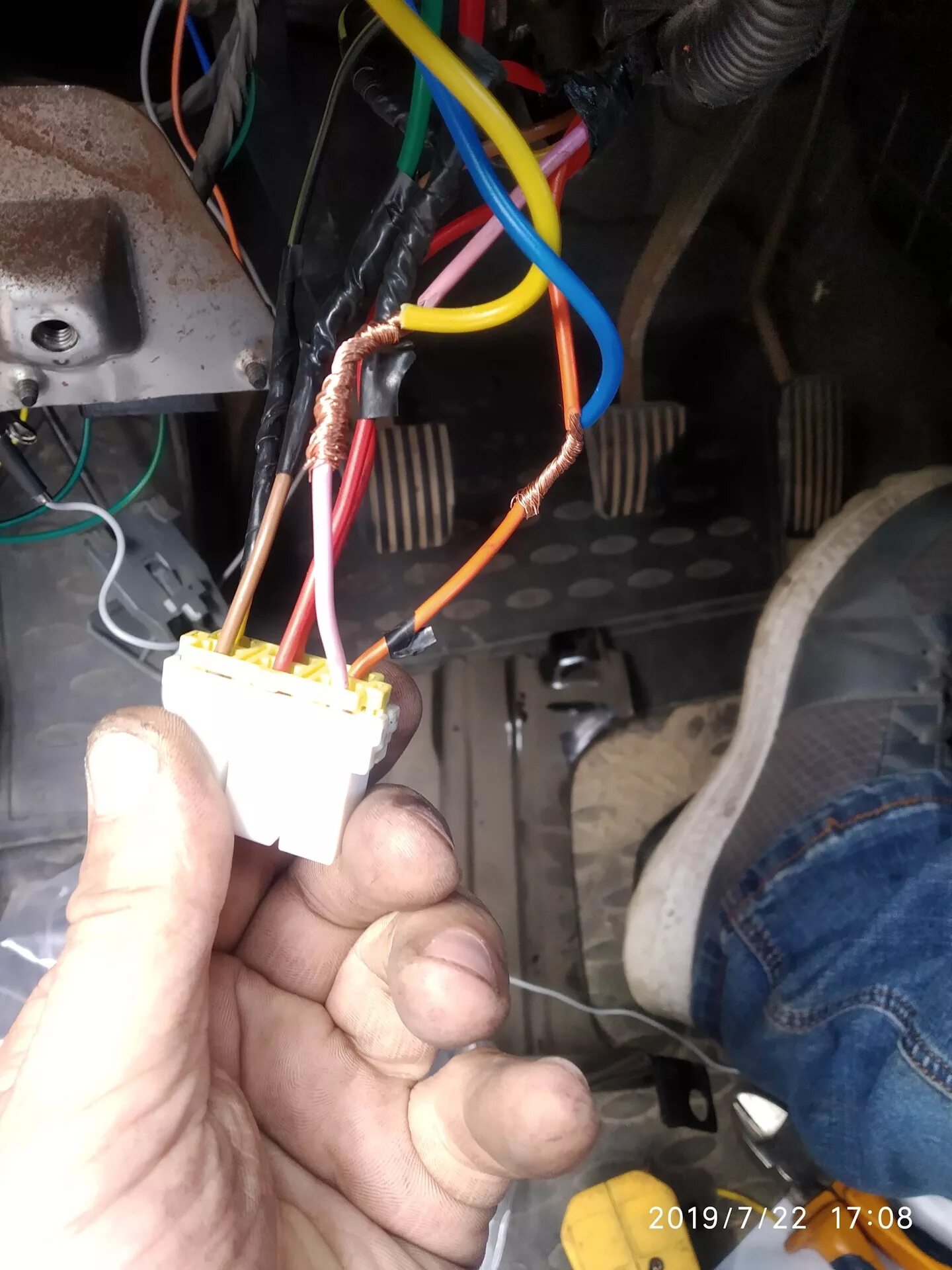 Подключение автозапуска к замку зажигания ланос Установка автосигнализации Centurion S9 в Lacetti седан - DRIVE2