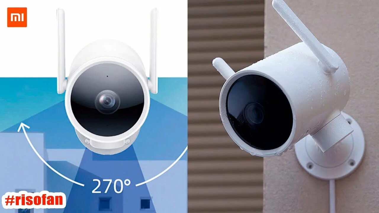 Подключение aw300 камера New Xiaomi Global Version EC3 Smart Outdoor PTZ Camera. - YouTube