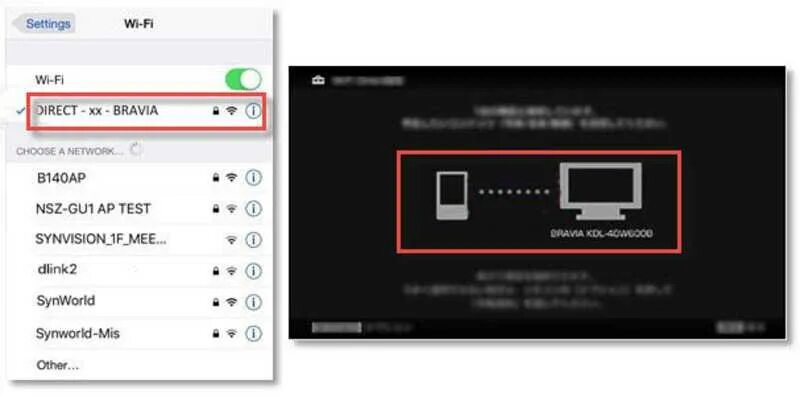 Подключение айфона к телевизору через wifi Как подключить айфон к sony