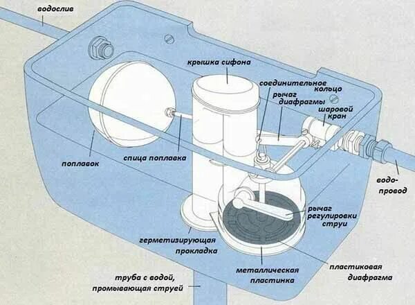 Подключение бачка унитаза к воде Что делать если сливной бачок не держит воду? Пошаговая инструкция по устранению