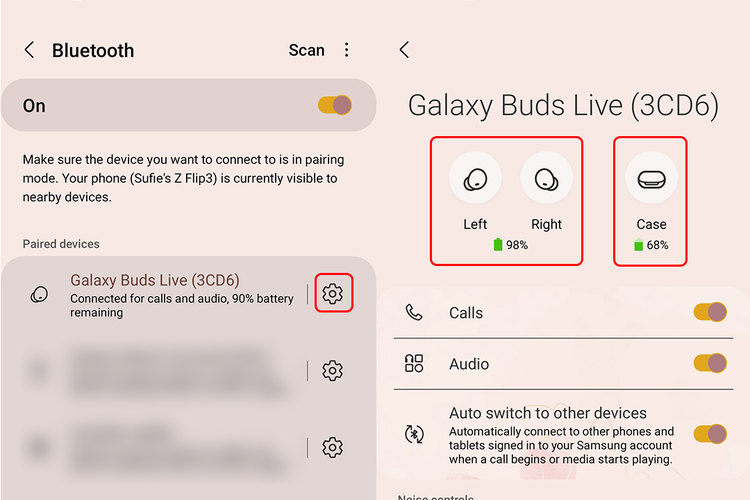 Подключение бадс 2 Foto : Cara Cek Persentase Baterai TWS Galaxy Buds Halaman 3