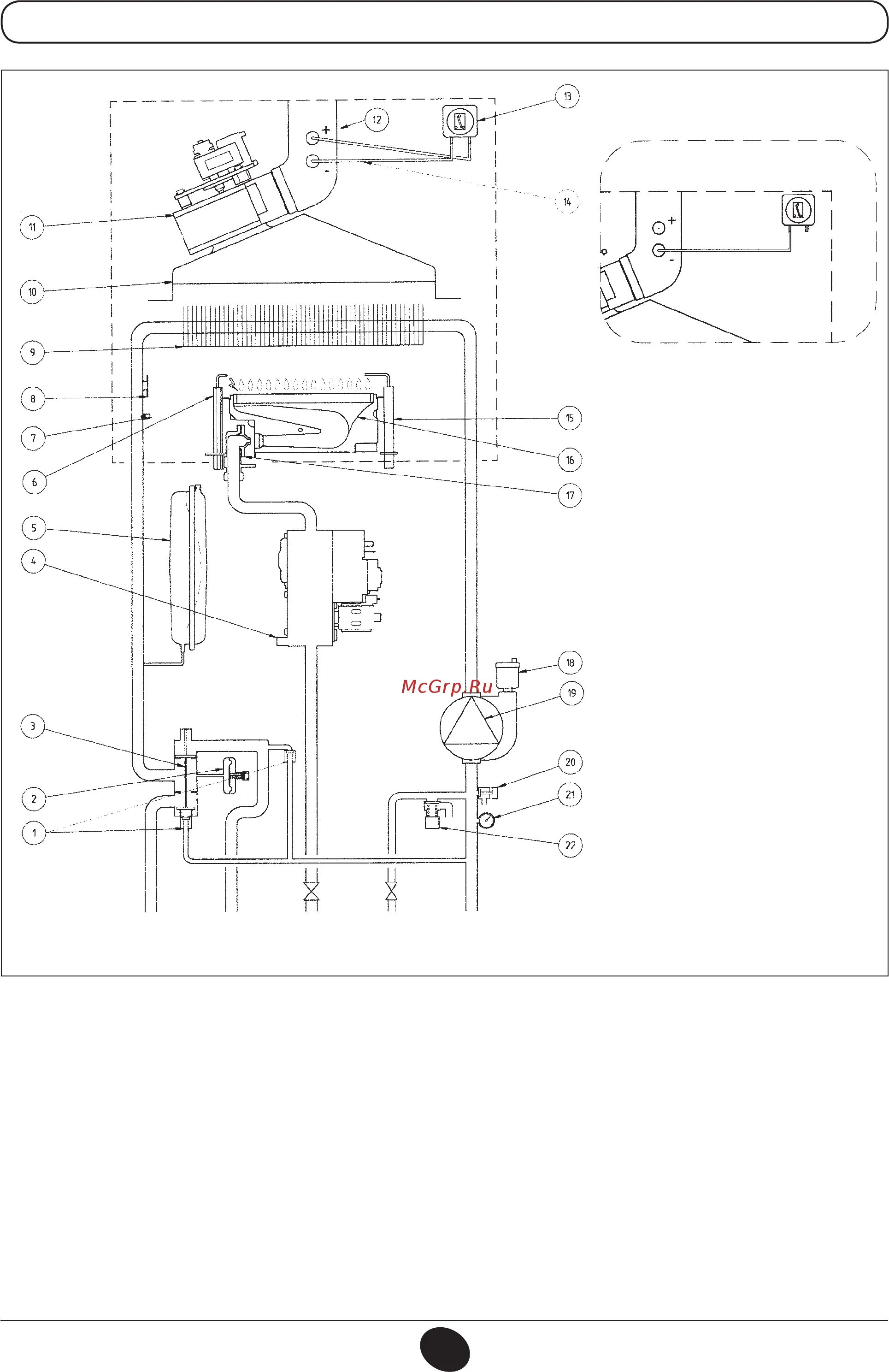 Подключение baxi luna 3 comfort 1.240 fi Baxi LUNA 3 Comfort 1.240 Fi 37/43 Fi 1 10 fi