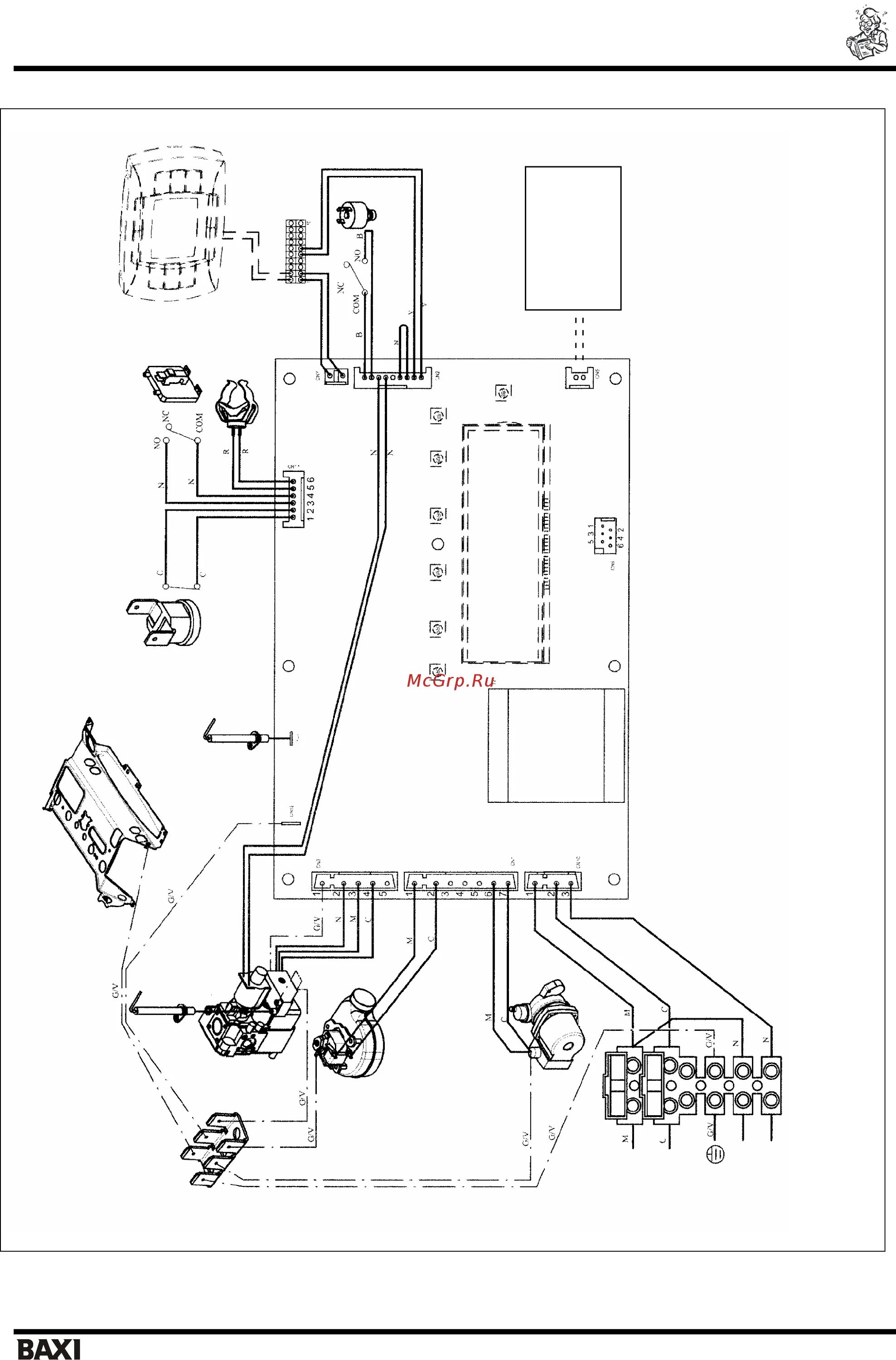 Подключение baxi luna 3 comfort Baxi LUNA 3 1.240 Fi 33/35 Газовые настенные котлы