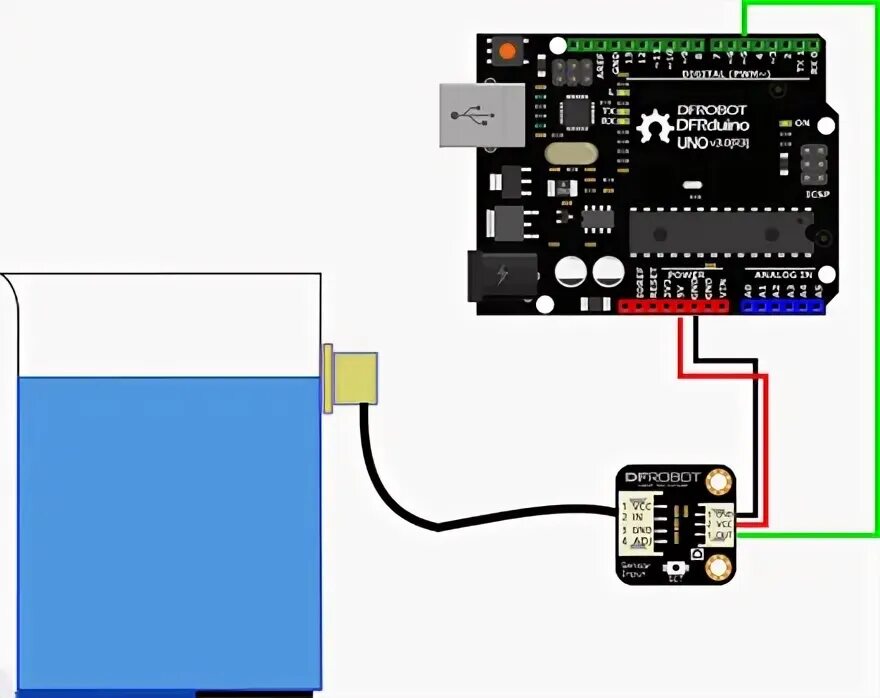 Подключение бесконтактного датчика уровня жидкости Бесконтактный датчик уровня жидкости XCK-Y25-V