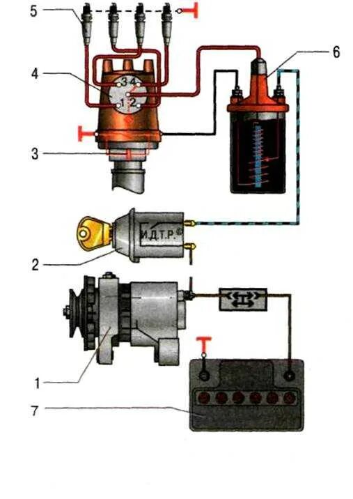 Подключение бесконтактного зажигания газ 29 Схема бесконтактного зажигания газ 3110 - фото - АвтоМастер Инфо