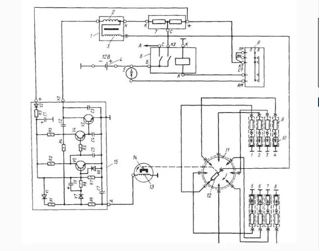 Подключение бесконтактного зажигания газ 53 Система зажигания