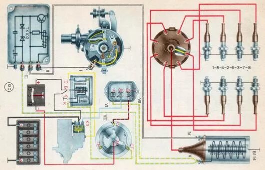 Подключение бесконтактного зажигания газ 53 Почему греется вариатор на газ 53 59 фото - KubZap.ru