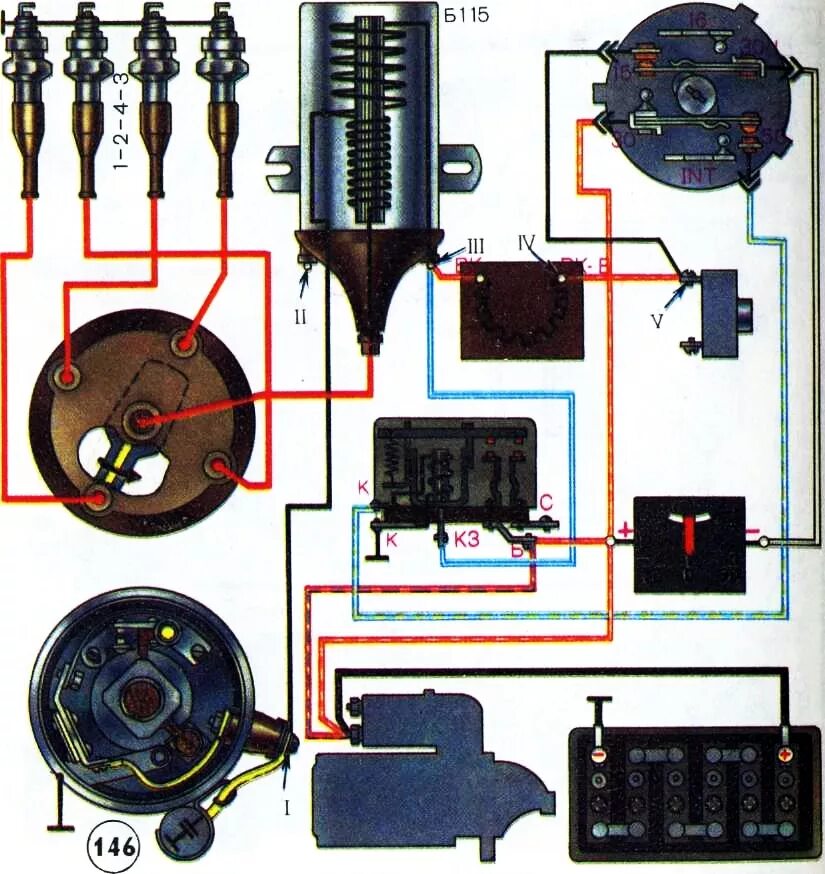 Подключение бесконтактного зажигания газ 53 Нет искры на катушке зажигания газ 53 LkbAuto.ru