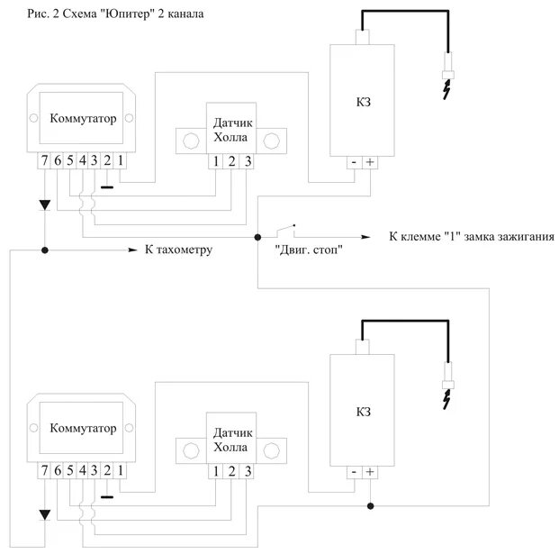 Подключение бесконтактного зажигания иж юпитер Установка БСЗ - motoizh.ru