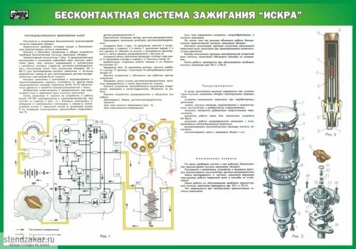 Подключение бесконтактного зажигания зил 130 Бесконтактная транзисторная система зажигания Искра" П-ЗИЛ-12 купить, заказать с