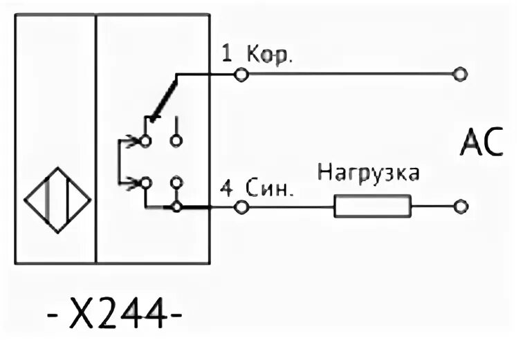 Подключение бесконтактных датчиков индуктивных ВБИ-Ф60-40К-1244-Л- в наличии на складе по 6080 руб.