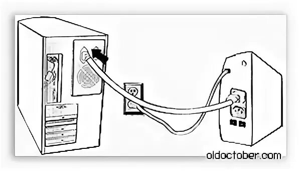 Подключение бесперебойника к компьютеру Скачать инструкцию по эксплуатации ИБП (UPS) бесплатно