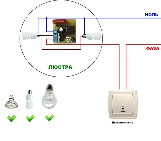 Подключение беспроводного выключателя света Дистанционный выключатель: беспроводной и на пульте управления, схема подключени