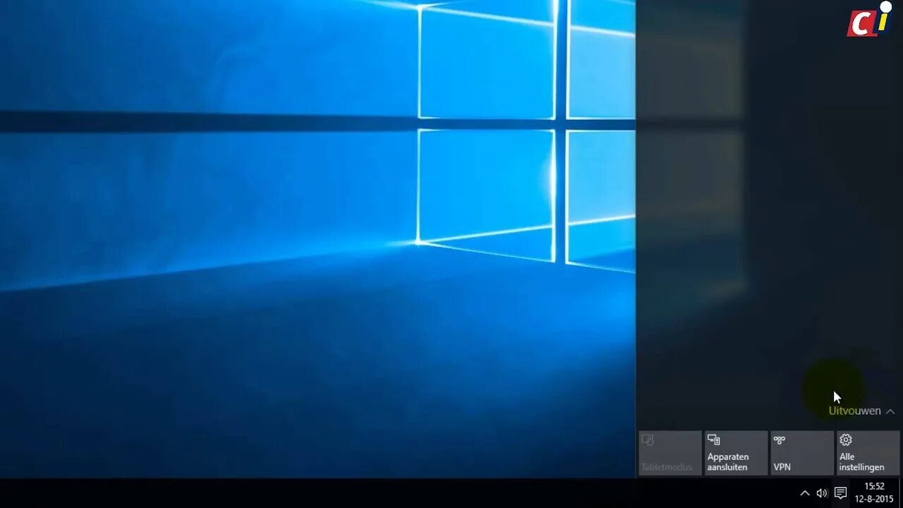 Подключение беспроводной сети виндовс 10 Het Actiecentrum in Windows 10 - YouTube