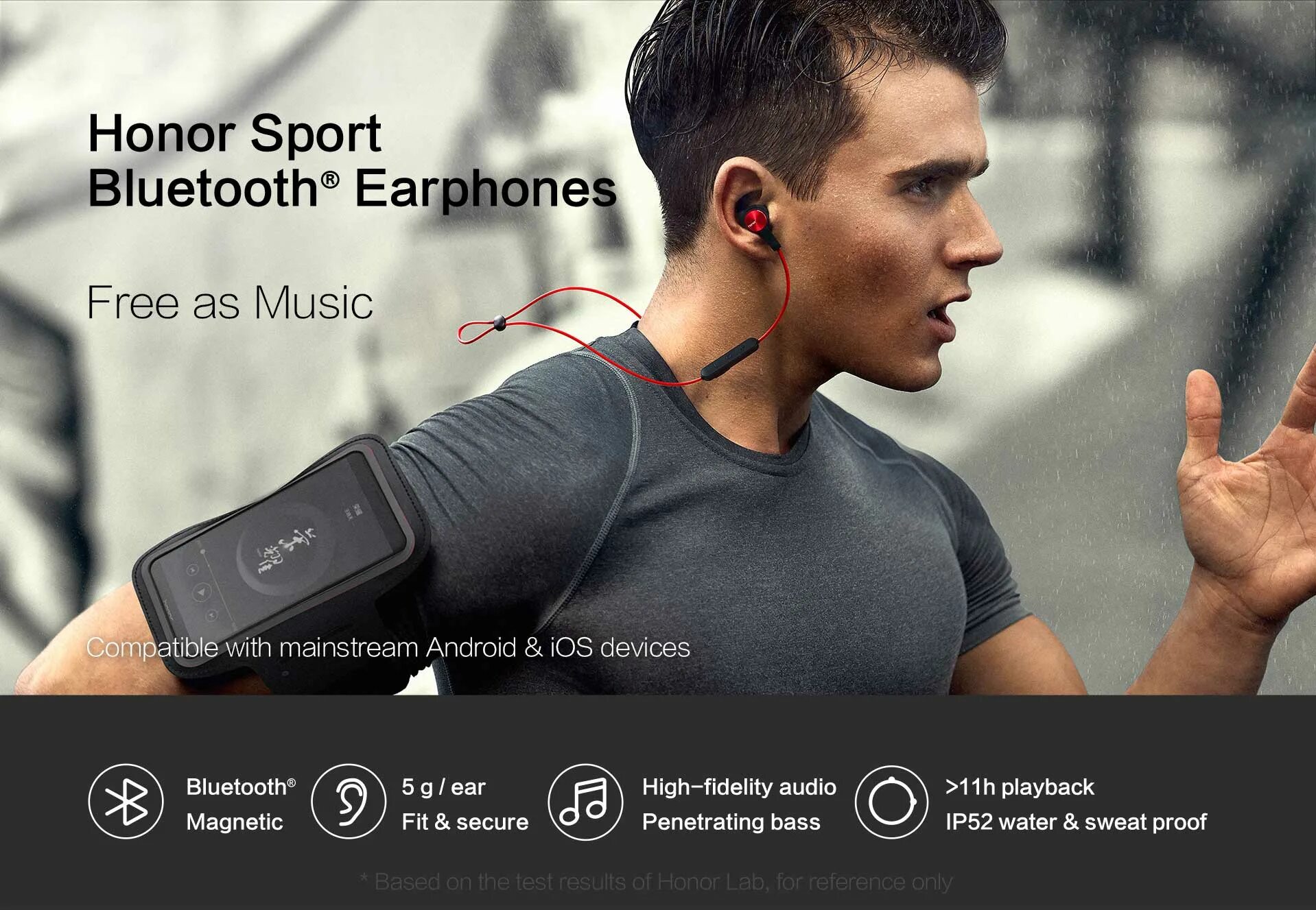 Подключение беспроводных наушников honor к телефону HONOR Sport Bluetooth Earphones Price/Review HONOR IN