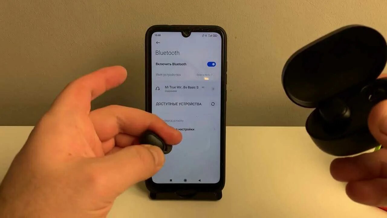 Подключение беспроводных наушников к телефону через bluetooth Как подключить наушники реалми к телефону беспроводные