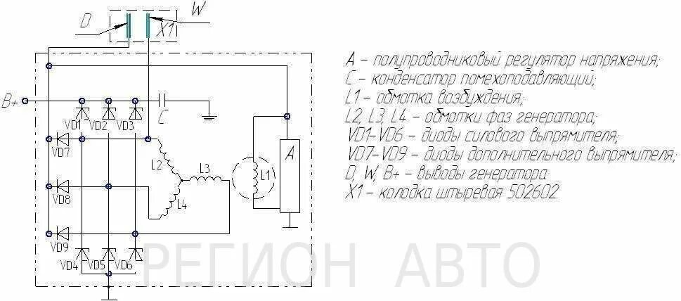 Подключение бесщеточного генератора камаз Схема подключения генератора камаз: Схема Подключения Генератора Камаз - tokzame